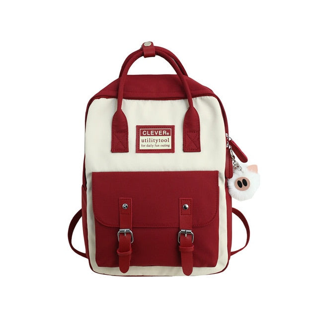 Kool Teens Backpack-backpack-red-mysticalcherry