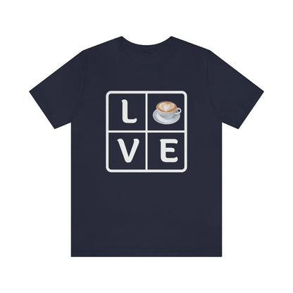 LOVE LATTE T-SHIRT-T-Shirt-Navy-S-mysticalcherry