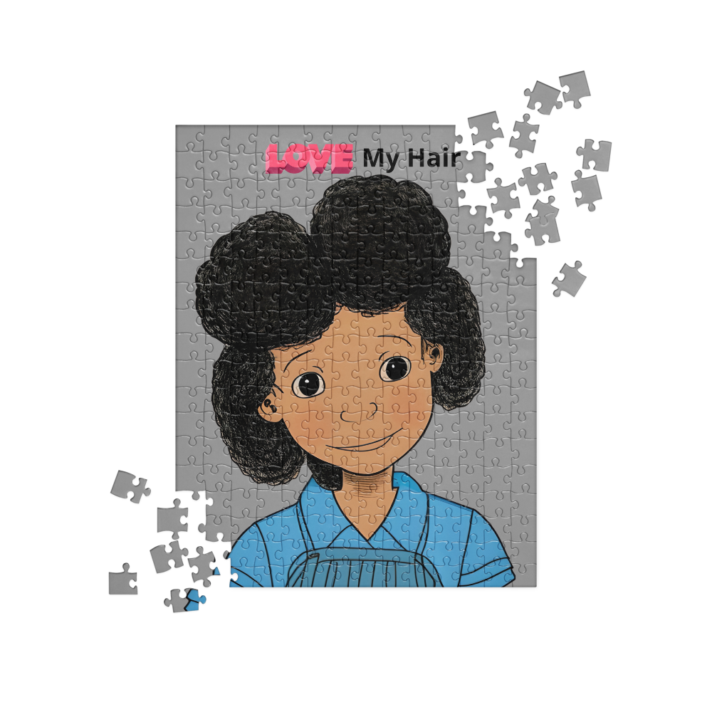 LOVE MY Hair Jigsaw puzzle-puzzle-mysticalcherry