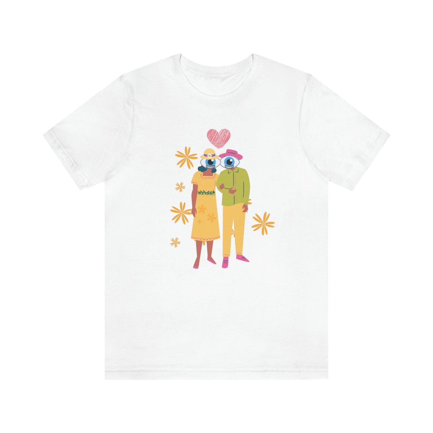 Love Graphic T-Shirt-T-Shirt-White-S-mysticalcherry