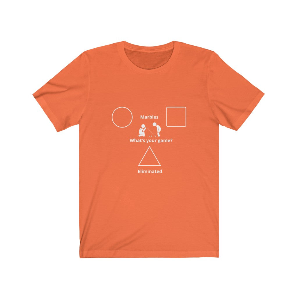 MARBLES T-SHIRT-graphic T-Shirt-Orange-S-mysticalcherry
