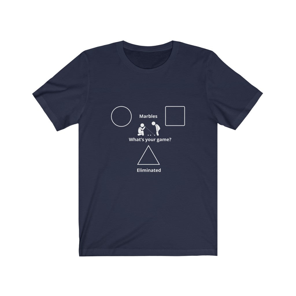 MARBLES T-SHIRT-graphic T-Shirt-Navy-S-mysticalcherry