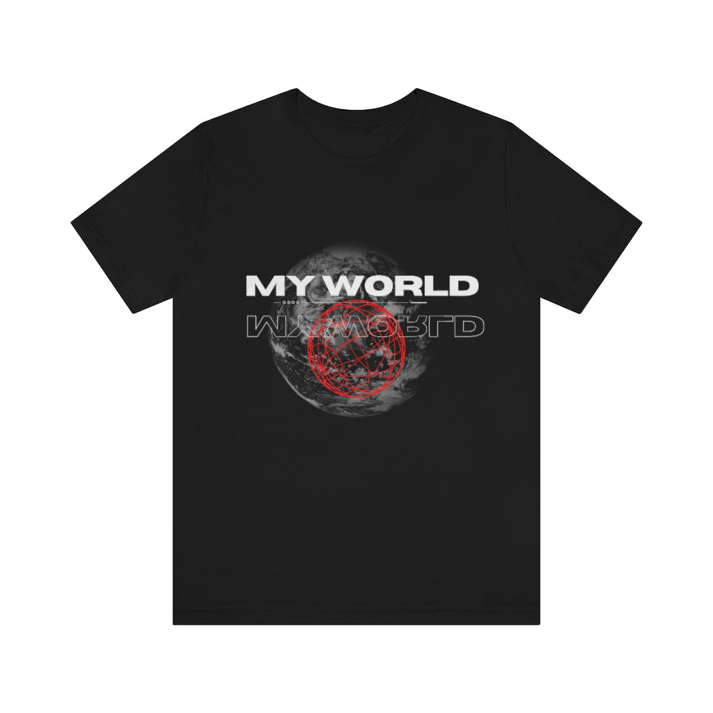 MY WORLD UPSIDE DOWN T-SHIRT-T-Shirt-Black-S-mysticalcherry