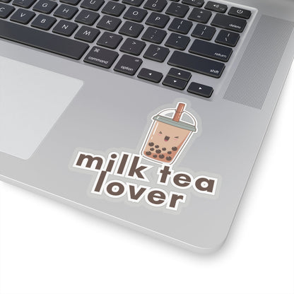 Milk Tea Lover Quote Kiss-Cut Stickers-Paper products-mysticalcherry
