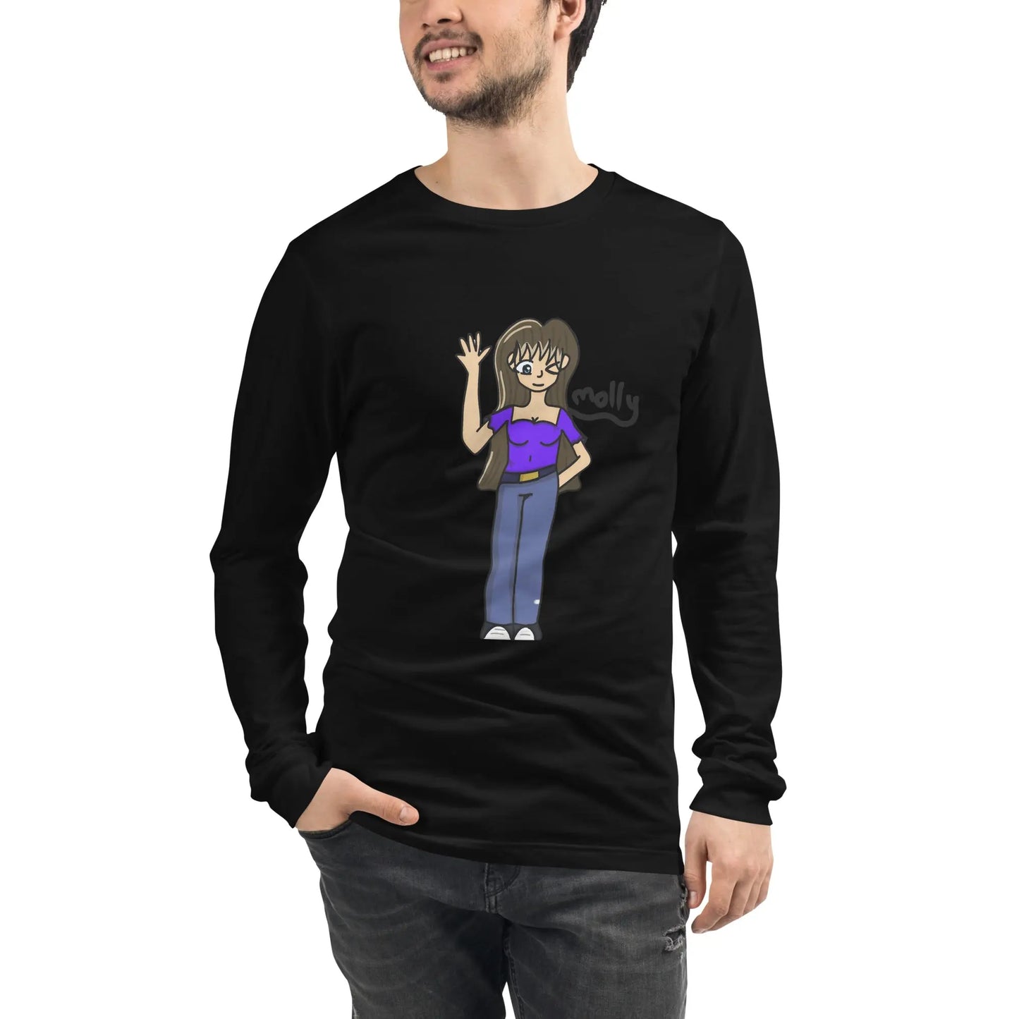 Molly Long Sleeve Tee-long sleeve shirt-mysticalcherry