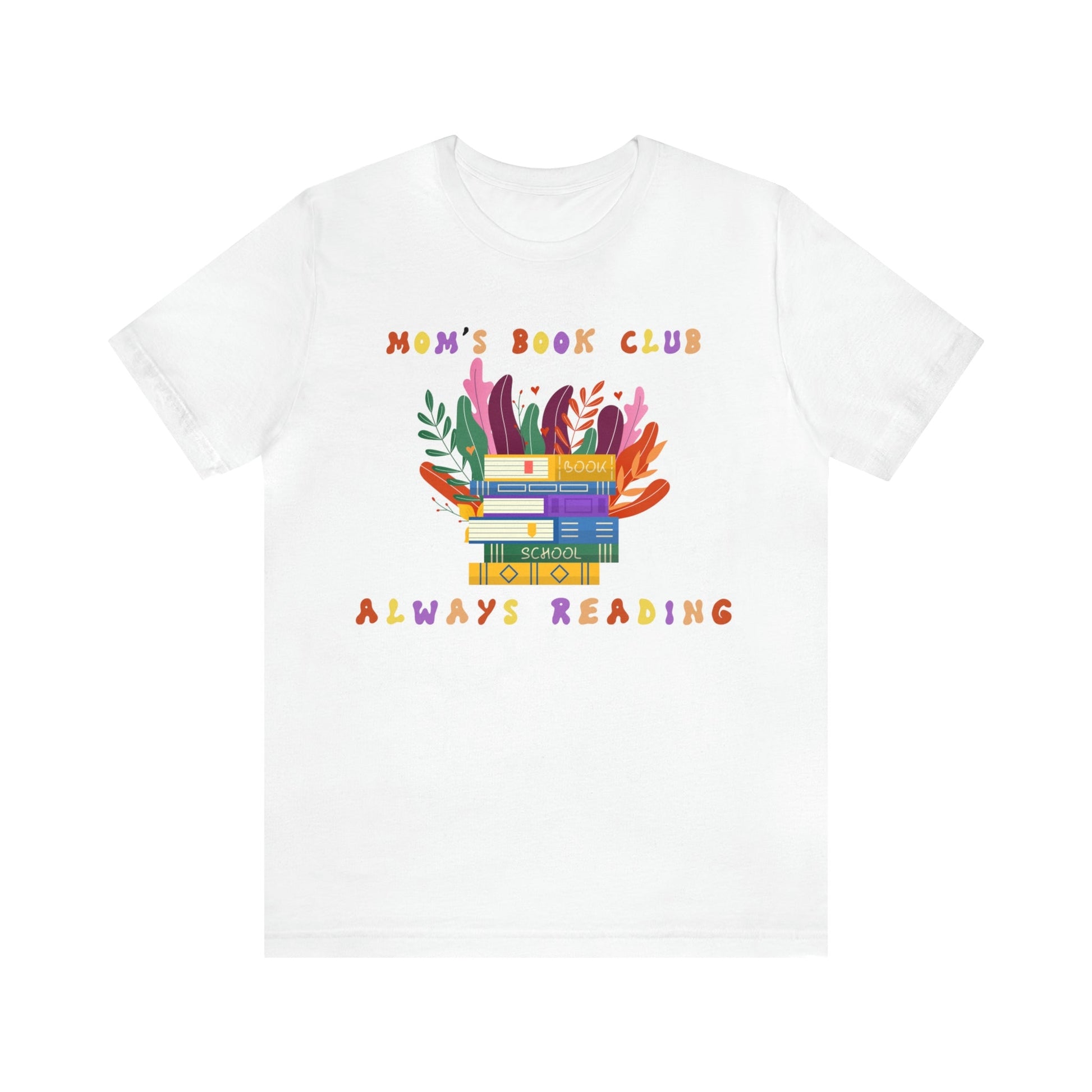 Mom's Book Club T-shirt-T-Shirt-White-S-mysticalcherry