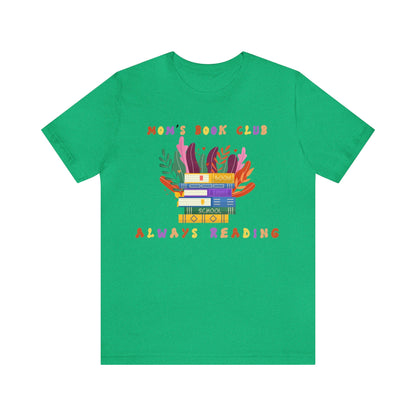 Mom's Book Club T-shirt-T-Shirt-Heather Kelly-S-mysticalcherry