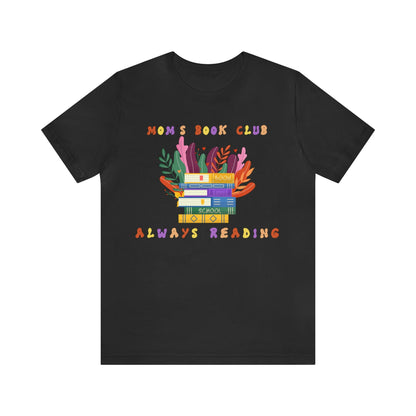 Mom's Book Club T-shirt-T-Shirt-Black-S-mysticalcherry