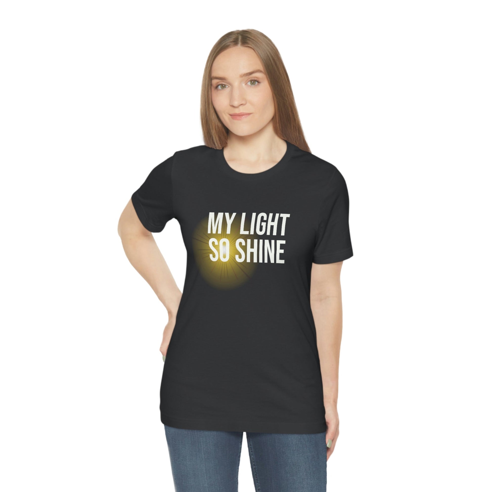 My Light So Shine Graphic T-shirt-T-Shirt-mysticalcherry