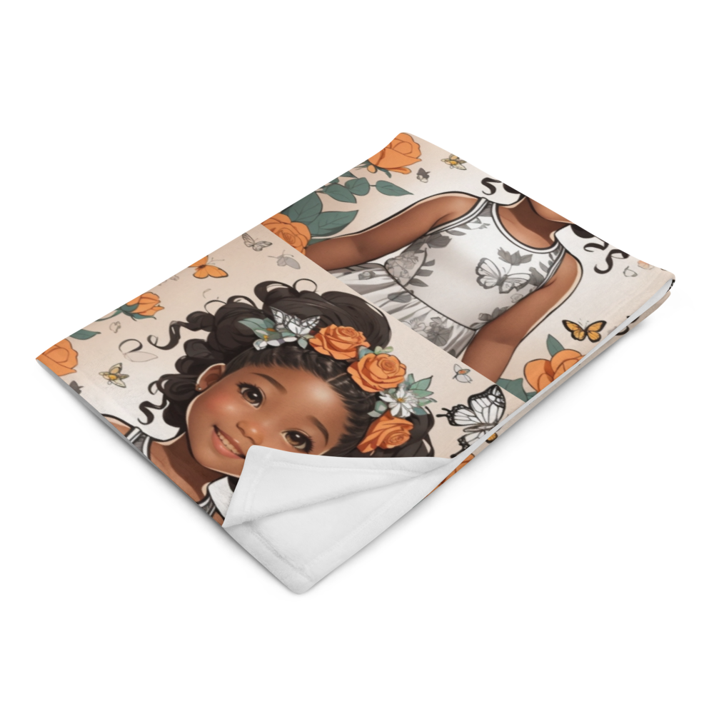 My Princesses Dreams Floral Throw Blanket Collection-THROW BLANKET-mysticalcherry