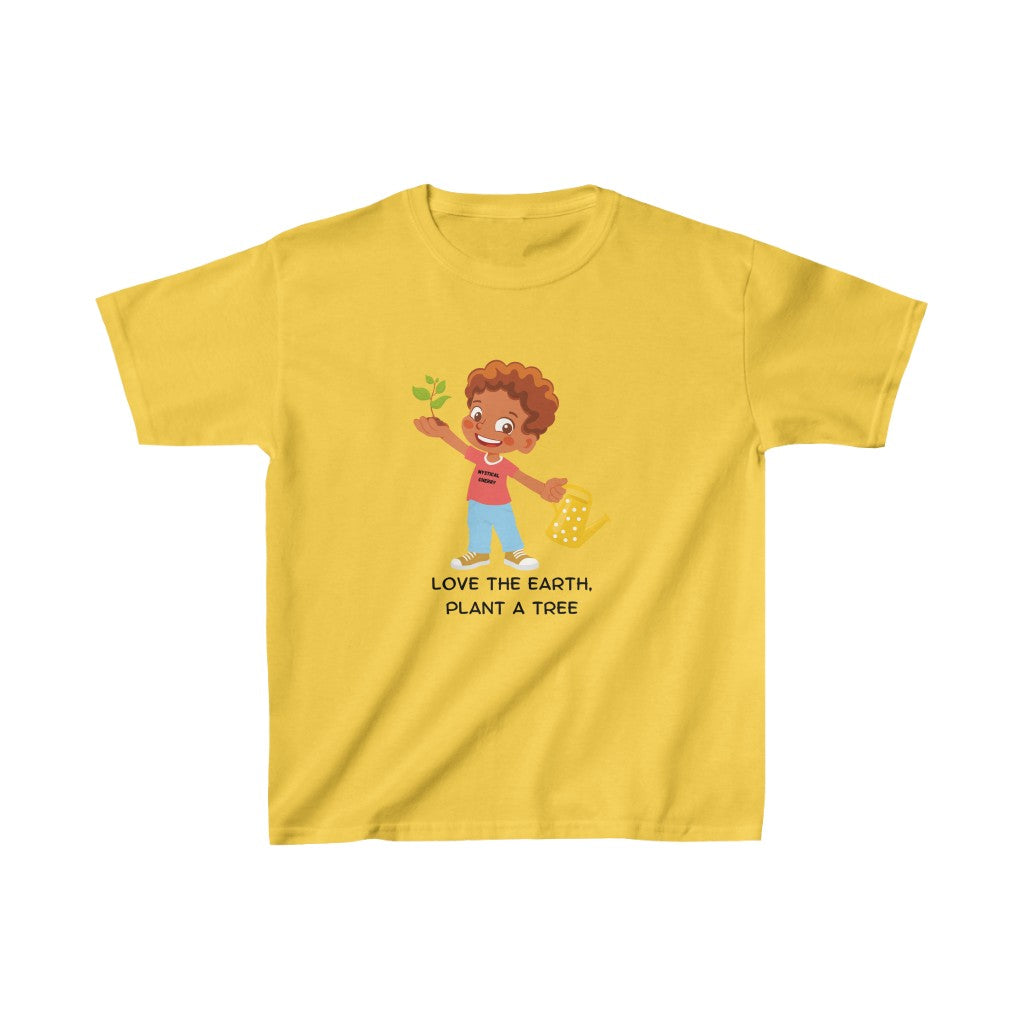 Plant A Tree Boy Cotton™ Tee-Kids clothes-XS-Daisy-mysticalcherry