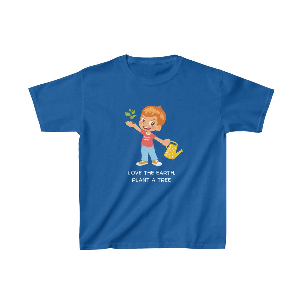 Plant A Tree Boy Cotton™ Tee-Kids clothes-S-Royal-mysticalcherry