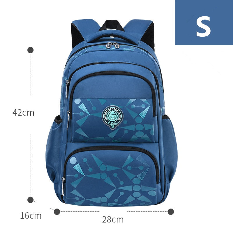 Primary School Backpacks-backpack-S sky blue-mysticalcherry
