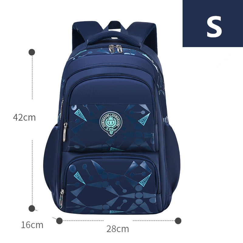 Primary School Backpacks-backpack-S blue-mysticalcherry