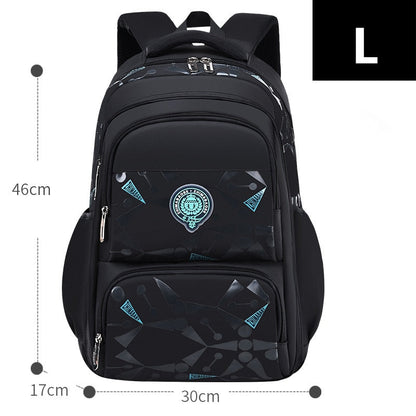 Primary School Backpacks-backpack-L black-mysticalcherry