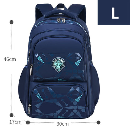 Primary School Backpacks-backpack-L blue-mysticalcherry