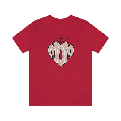 Queen Mom T-shirt-T-Shirt-Red-S-mysticalcherry