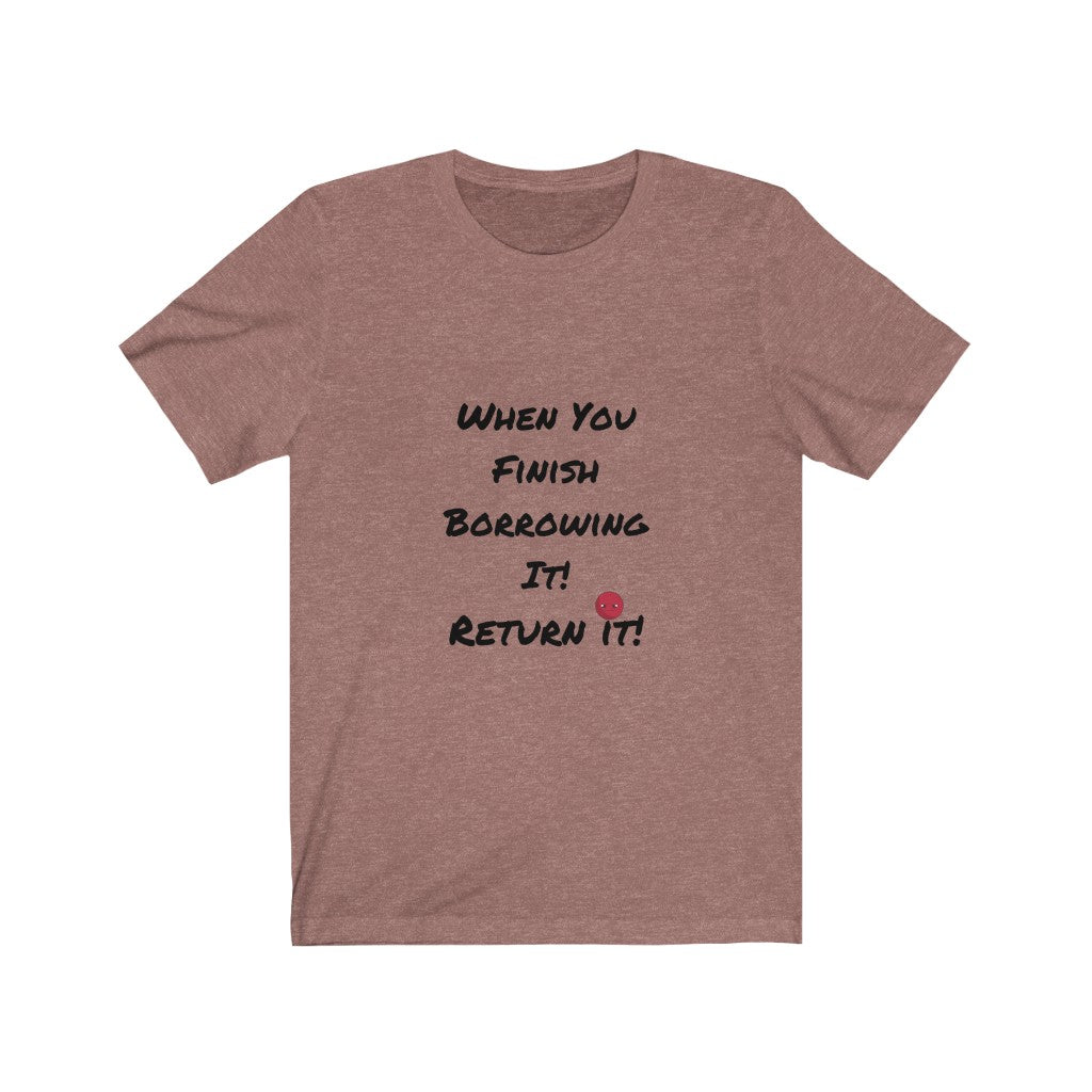 RETURN IT T-SHIRT-graphic T-Shirt-Heather Mauve-S-mysticalcherry