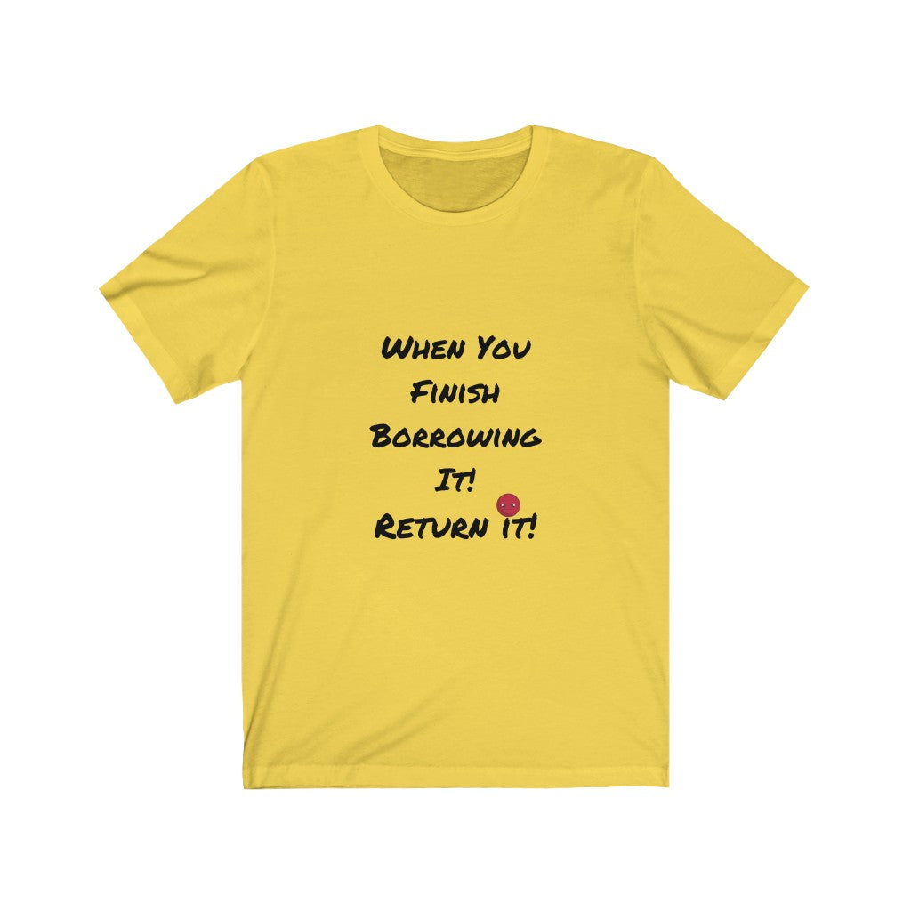 RETURN IT T-SHIRT-graphic T-Shirt-Yellow-S-mysticalcherry
