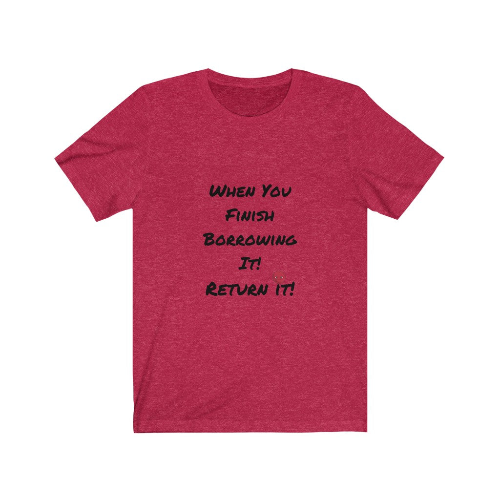 RETURN IT T-SHIRT-graphic T-Shirt-Heather Red-S-mysticalcherry