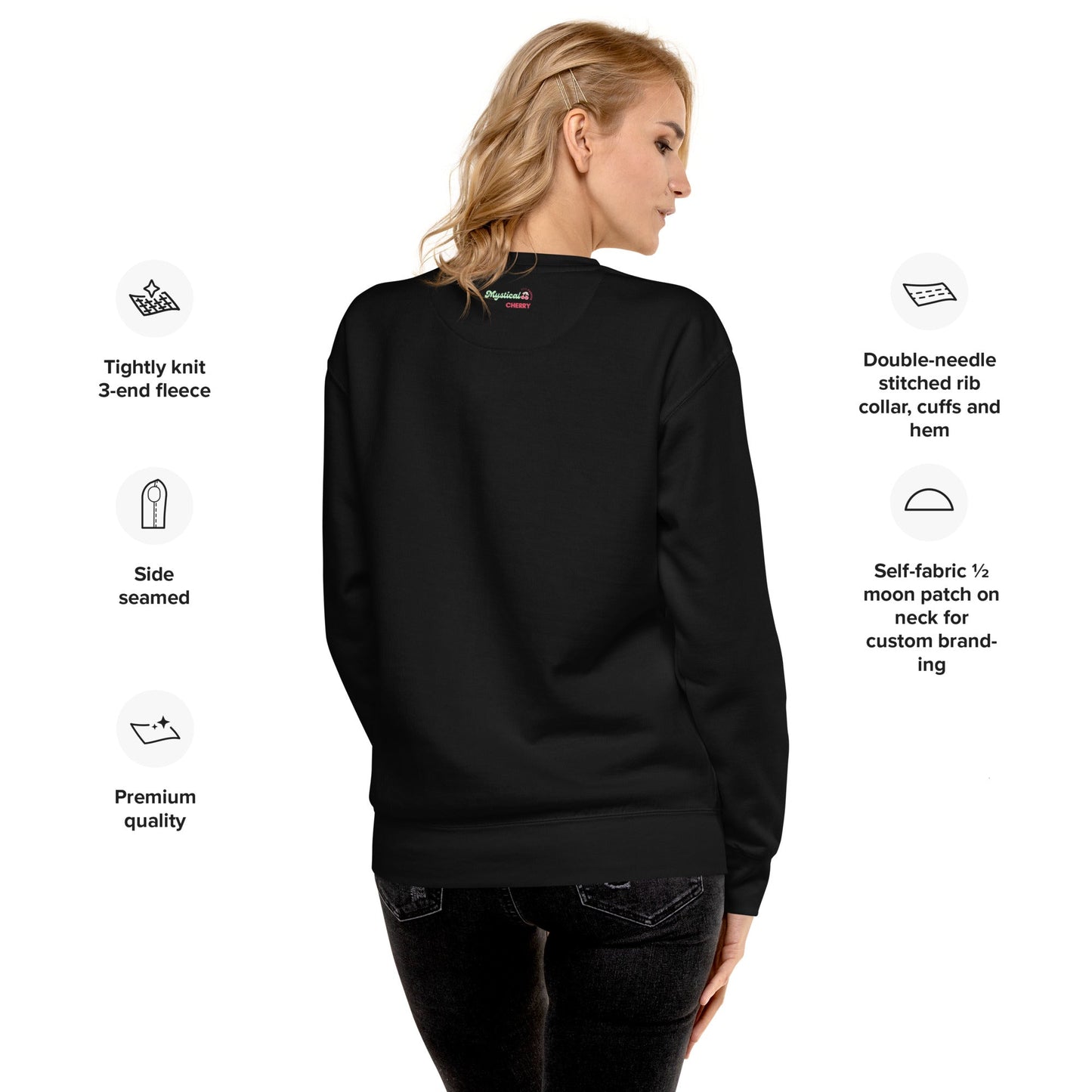 Reminiscent ♥️ Premium Crewneck Sweatshirt-clothes- sweater-mysticalcherry