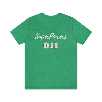 SUPERPOWER 011 T-SHIRT-T-Shirt-Heather Kelly-S-mysticalcherry
