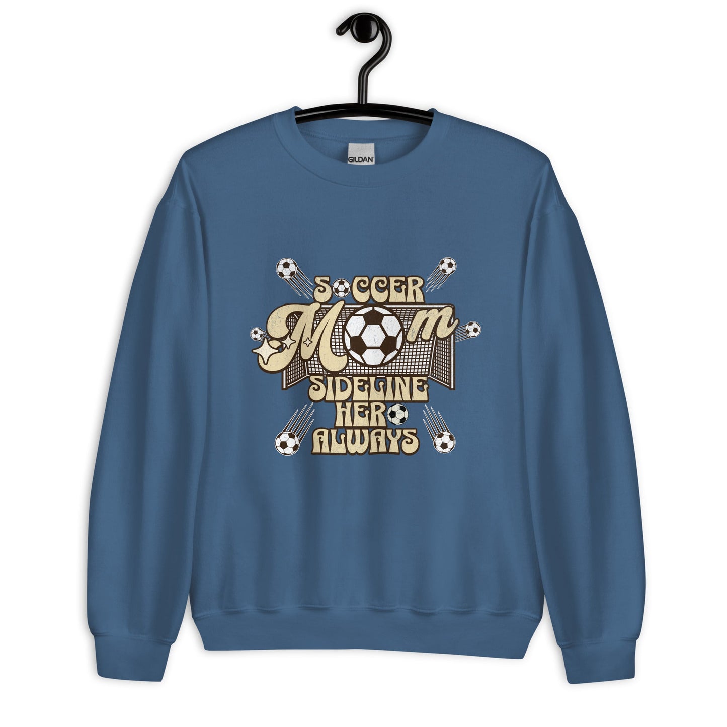 Soccer MOM Sideline Hero Always Sweatshirt-sweatshirt-mysticalcherry