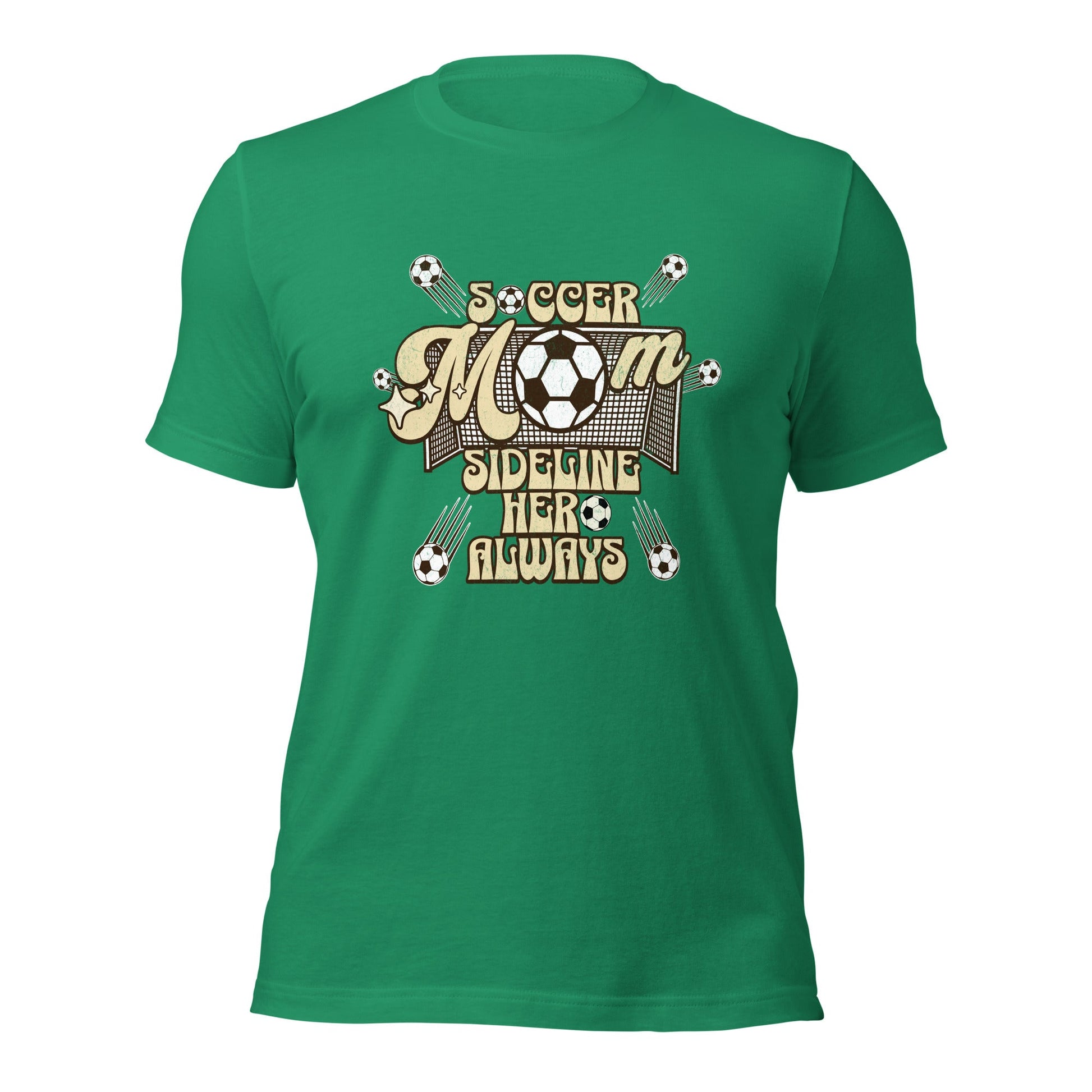 Soccer MOM Sideline Hero Always T-shirt-Kelly-S-mysticalcherry