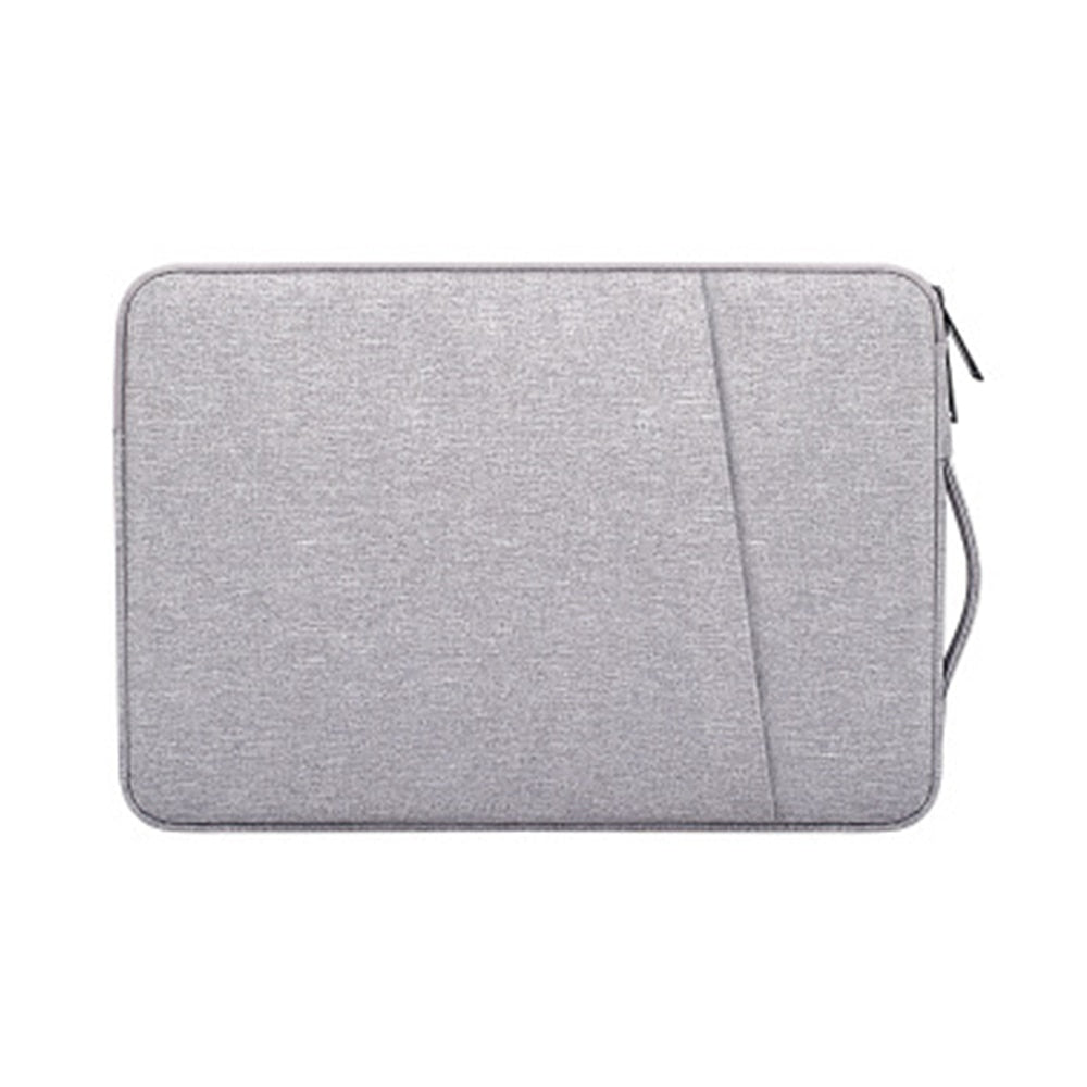 Waterproof Laptop Sleeve With Handle-laptop sleeves-Light Grey-11 inch(30x20x2cm)-mysticalcherry