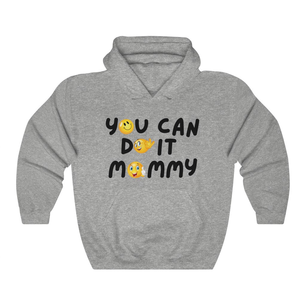 YOU CAN DO IT MOMMY HOODIE-Hoodie-Sport Grey-S-mysticalcherry