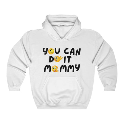 YOU CAN DO IT MOMMY HOODIE-Hoodie-White-S-mysticalcherry