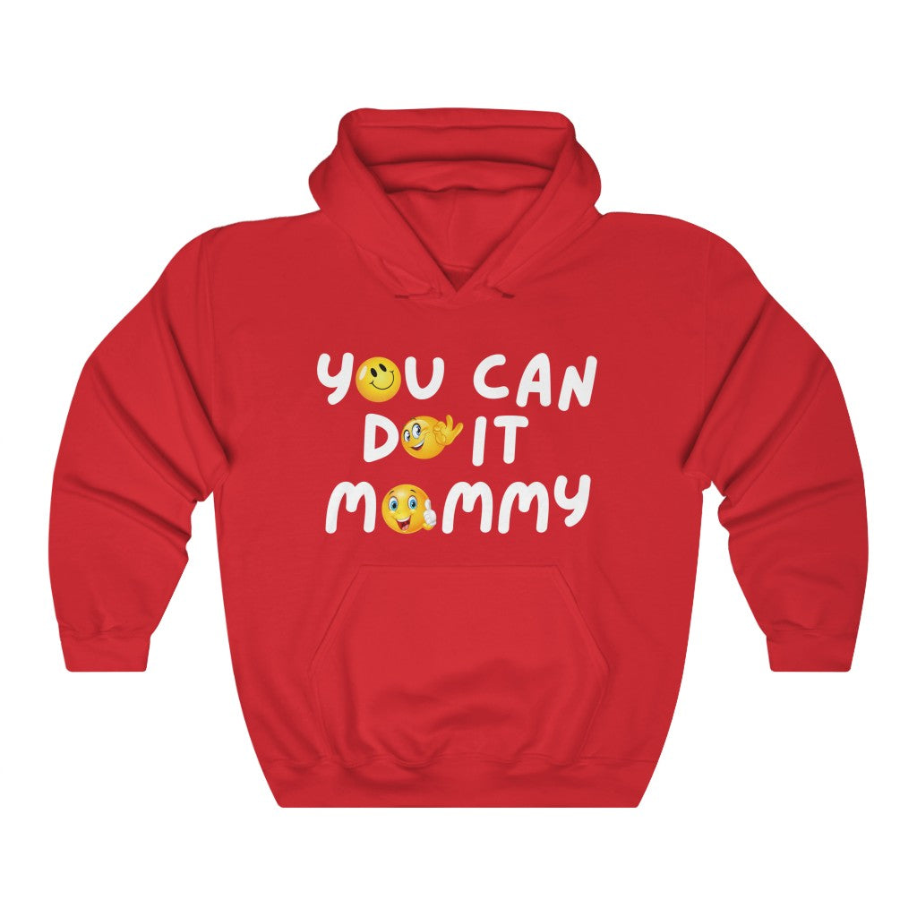 YOU CAN DO IT MOMMY HOODIE-Hoodie-Red-S-mysticalcherry