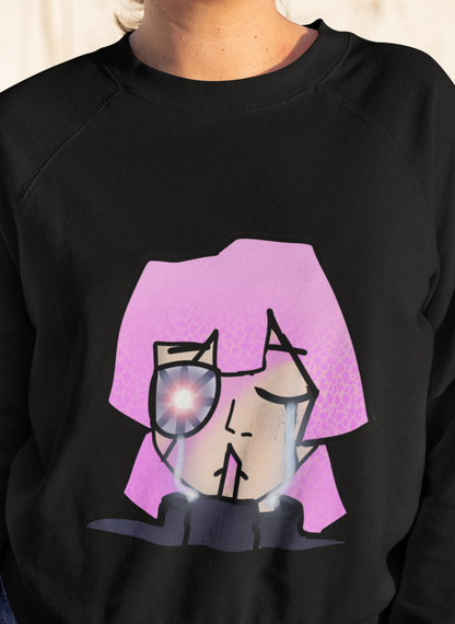 Hamika Character Crewneck Sweatshirt-sweatshirt-mysticalcherry