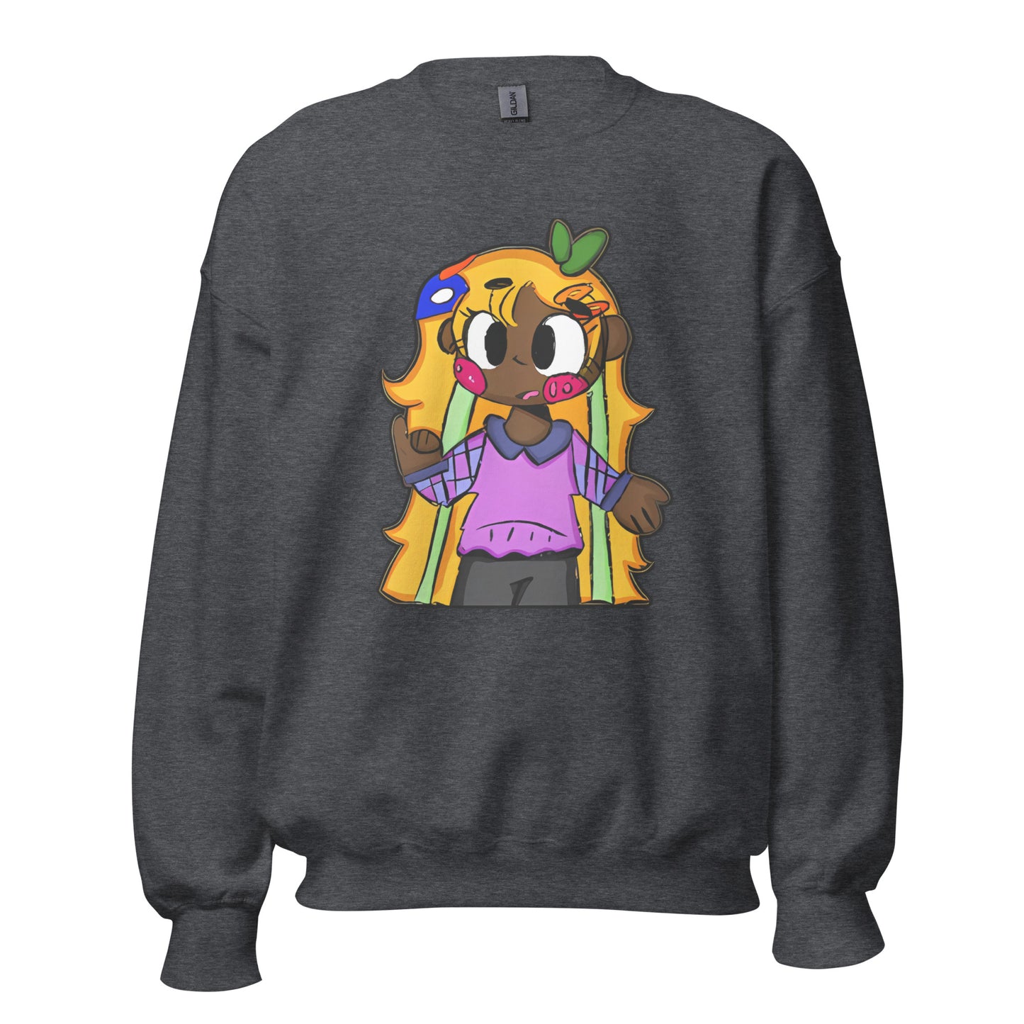 Chiisana Remon Character Sweatshirt-sweatshirt-mysticalcherry