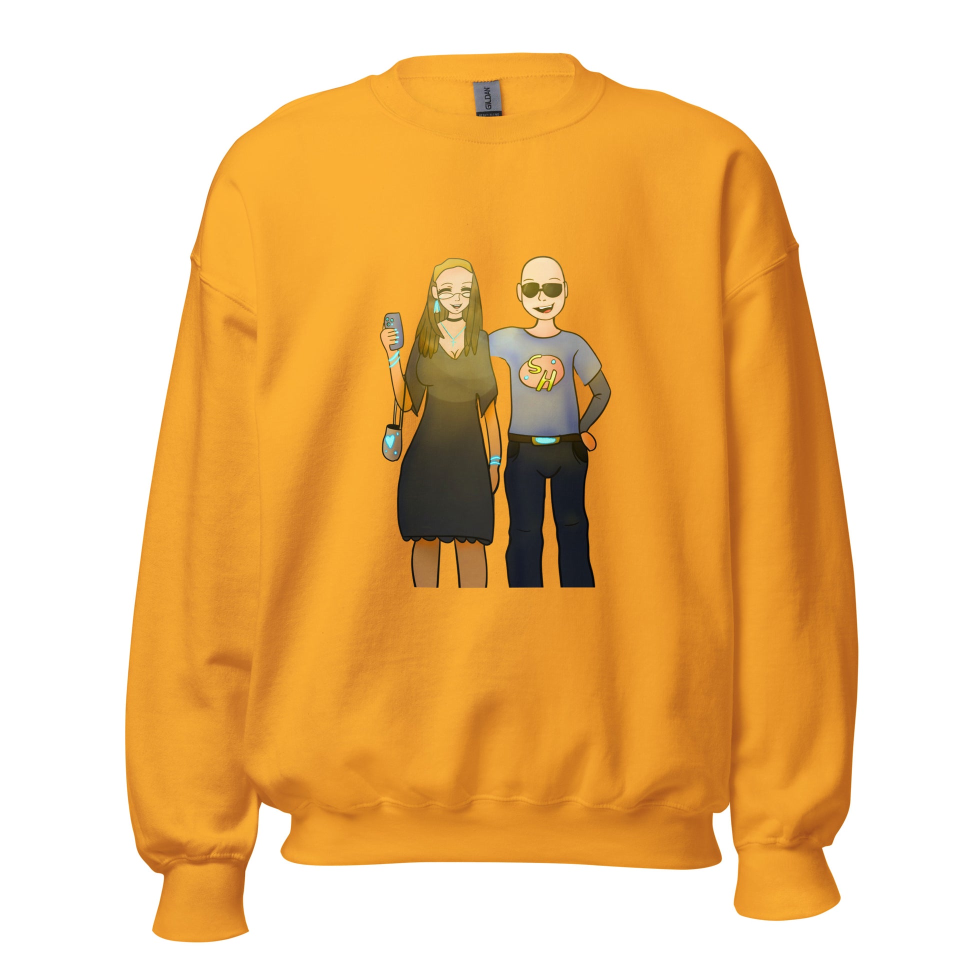 Aunt and Uncle Sweatshirt-sweatshirt-Gold-S-mysticalcherry