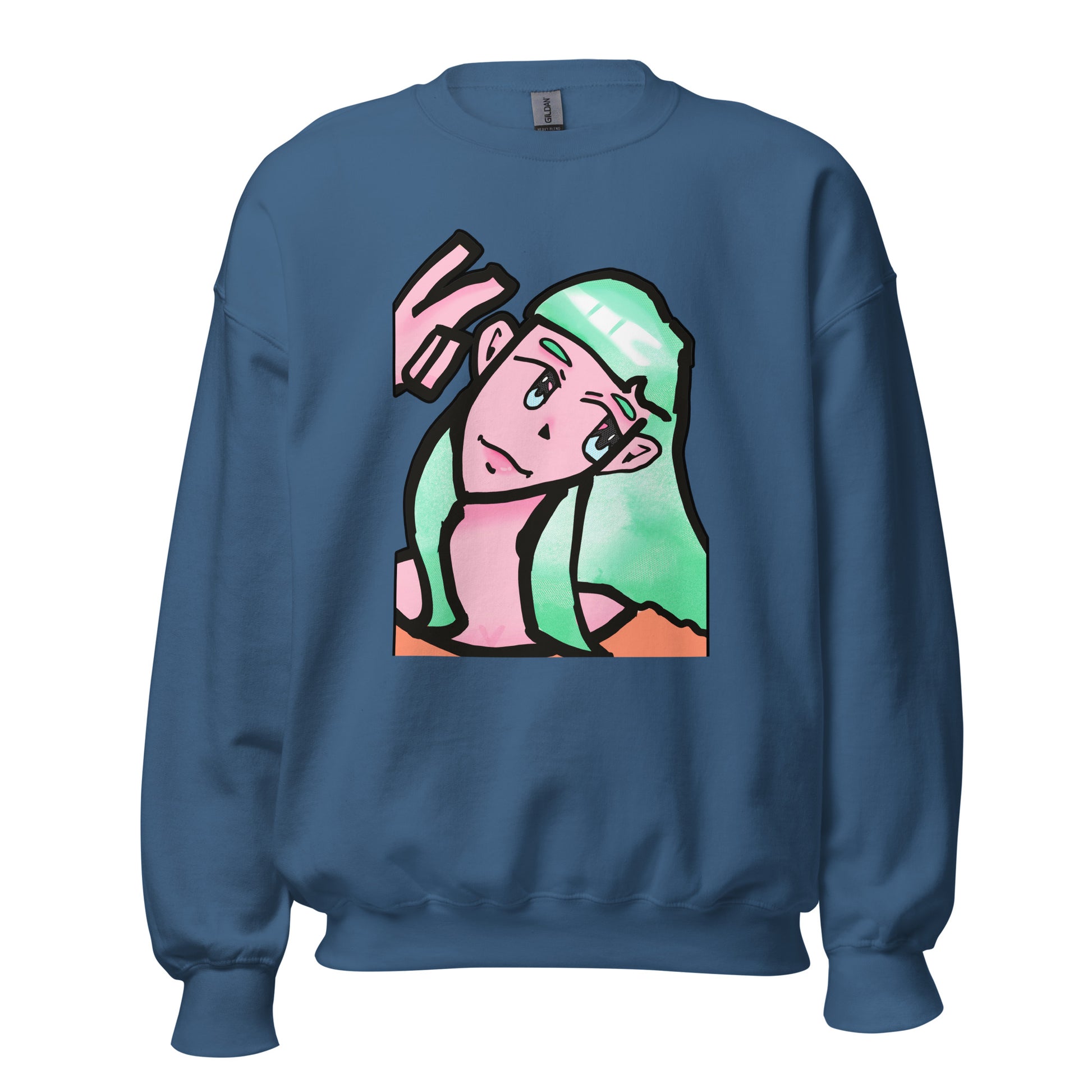 Bella Sweatshirt-sweatshirt-Indigo Blue-S-mysticalcherry