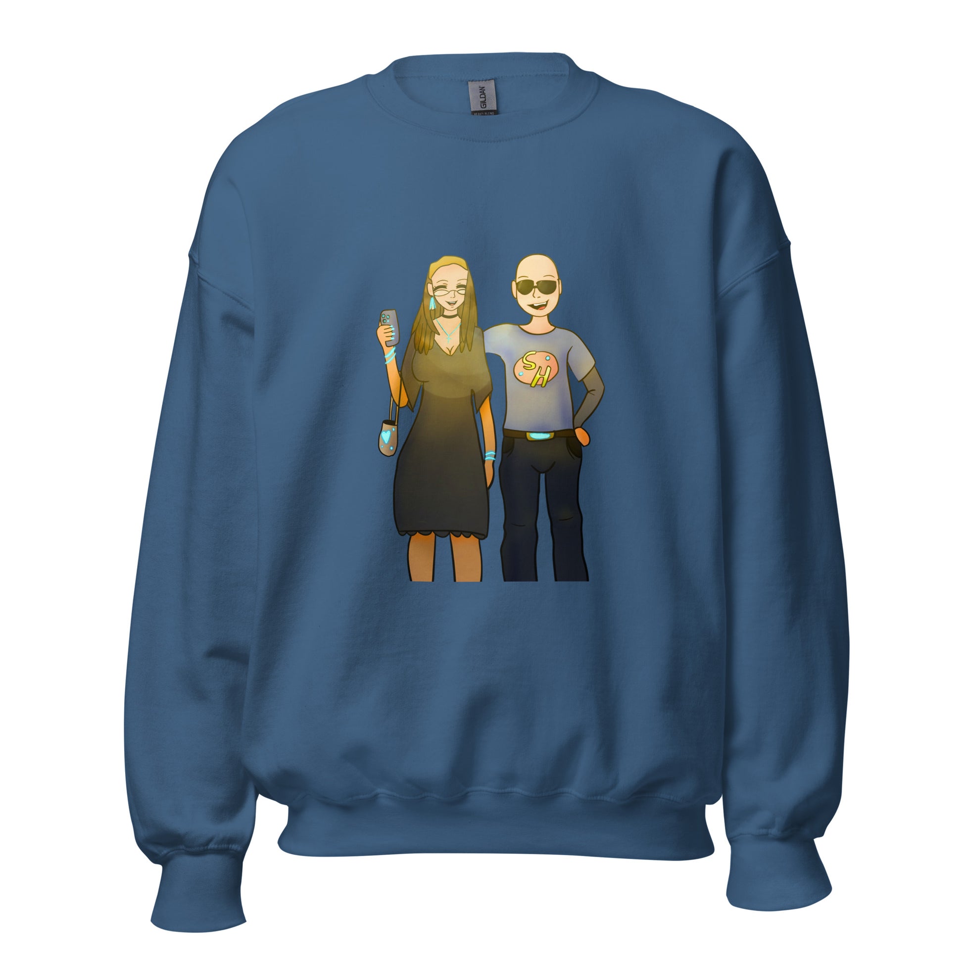 Aunt and Uncle Sweatshirt-sweatshirt-Indigo Blue-S-mysticalcherry