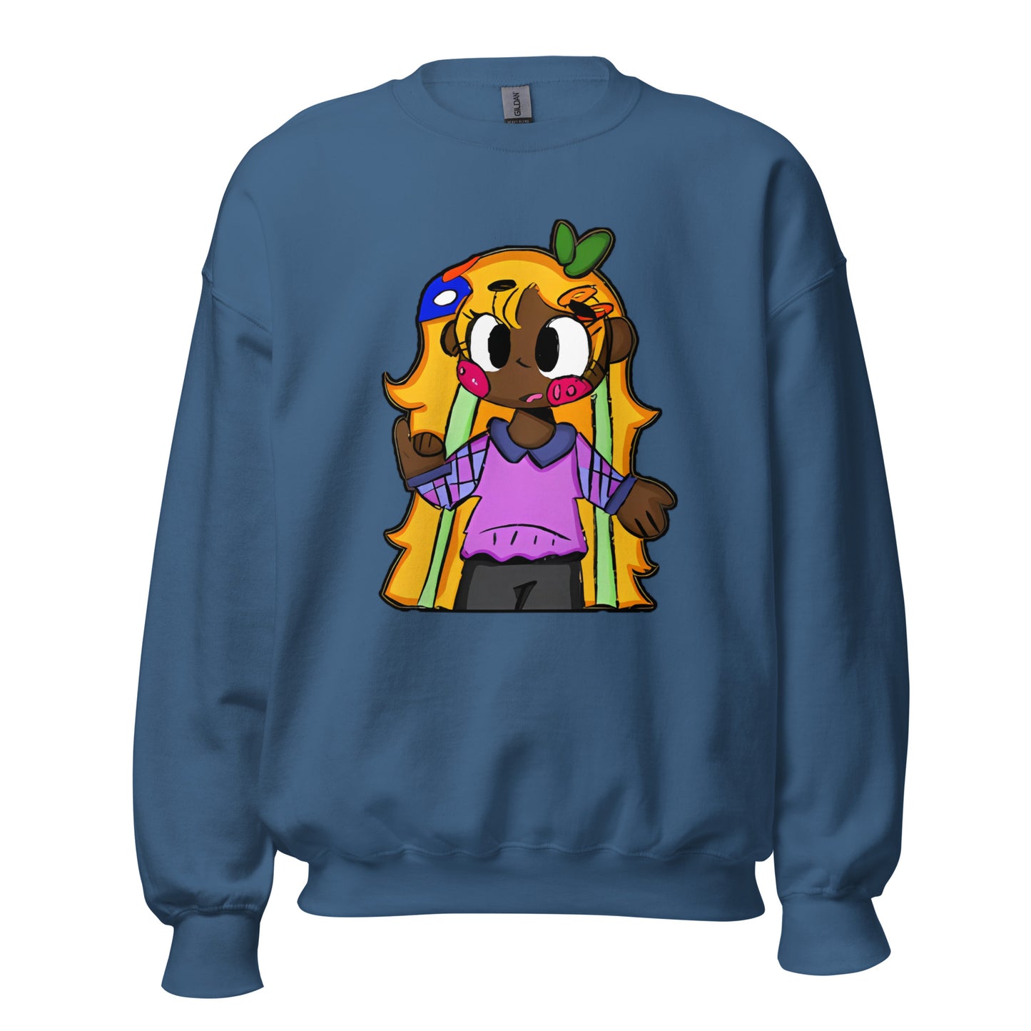 Chiisana Remon Character Sweatshirt-sweatshirt-mysticalcherry