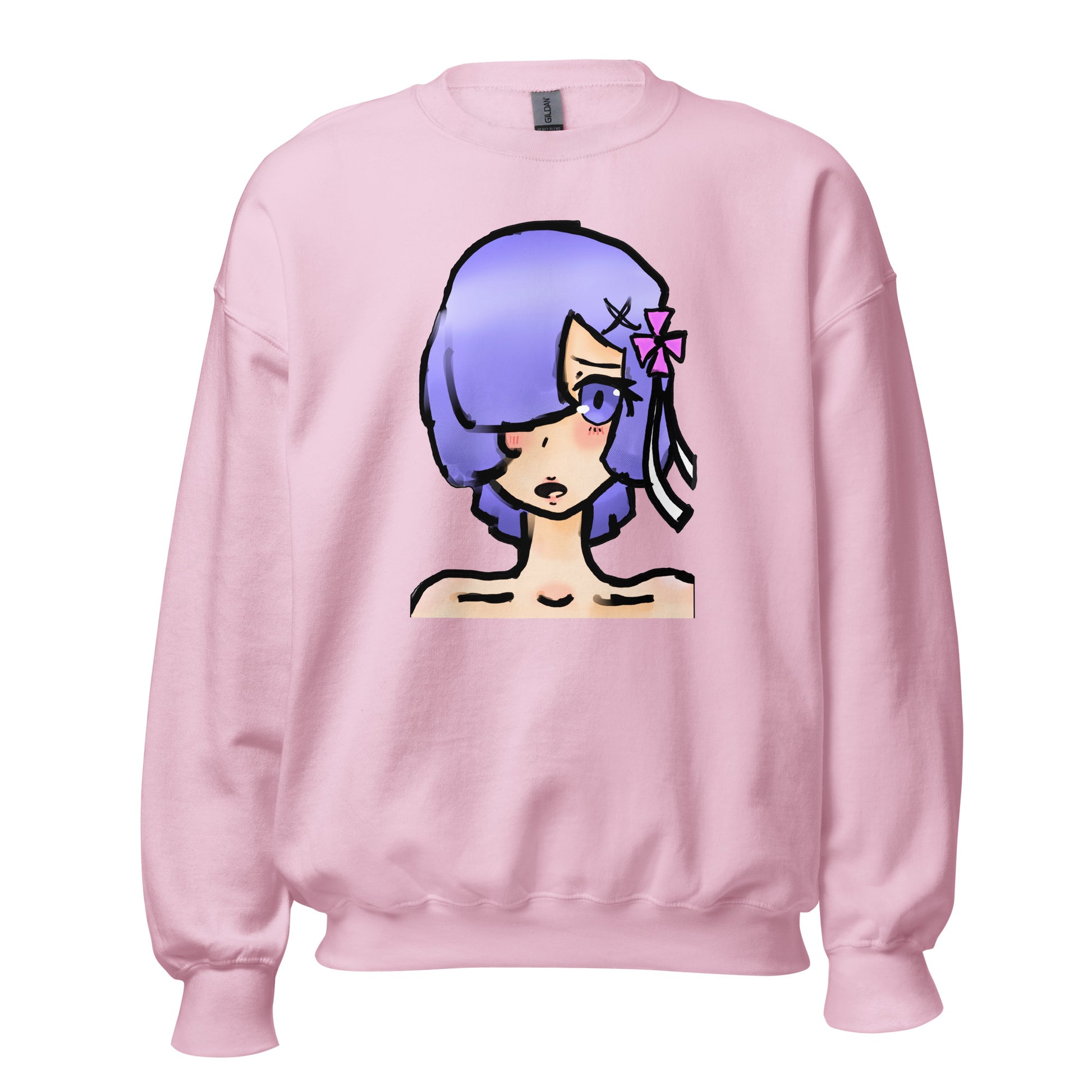 Berry Sweatshirt-sweatshirt-Light Pink-S-mysticalcherry