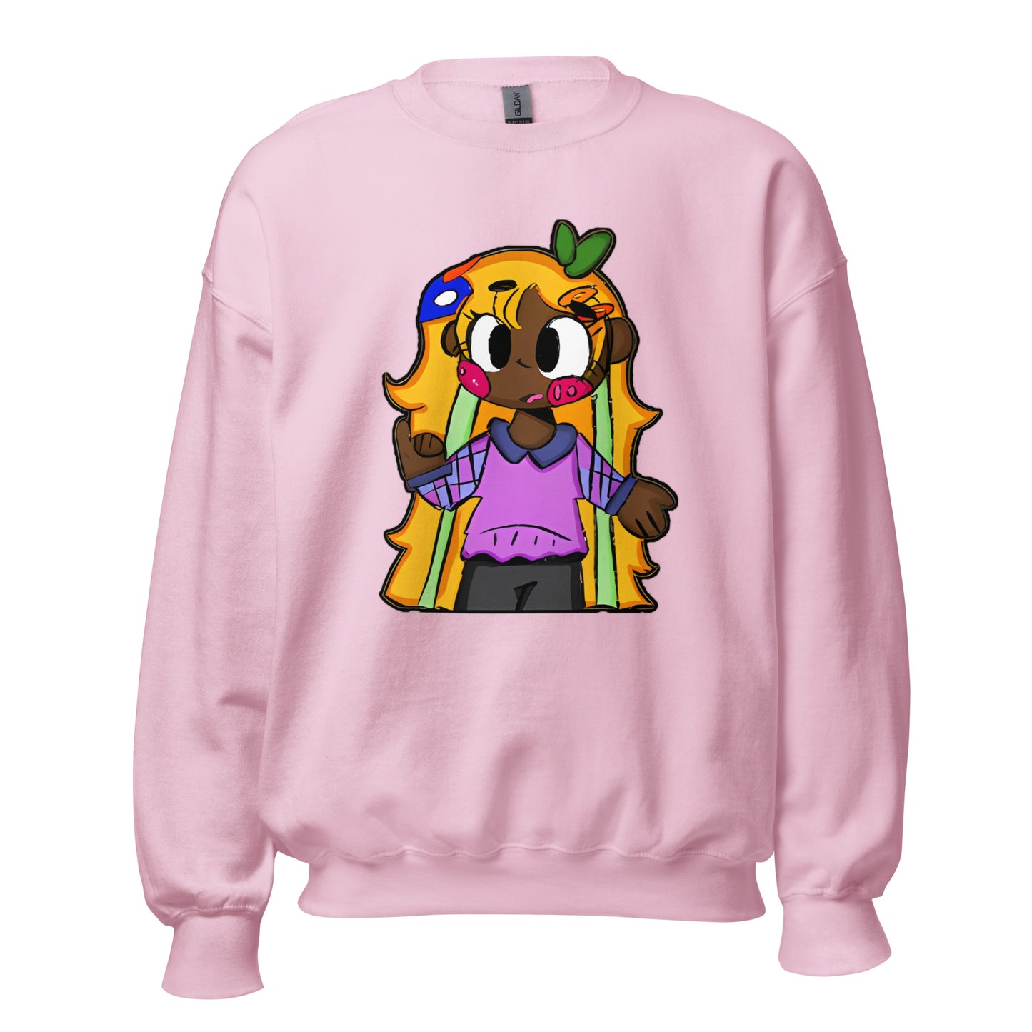 Chiisana Remon Character Sweatshirt-sweatshirt-mysticalcherry