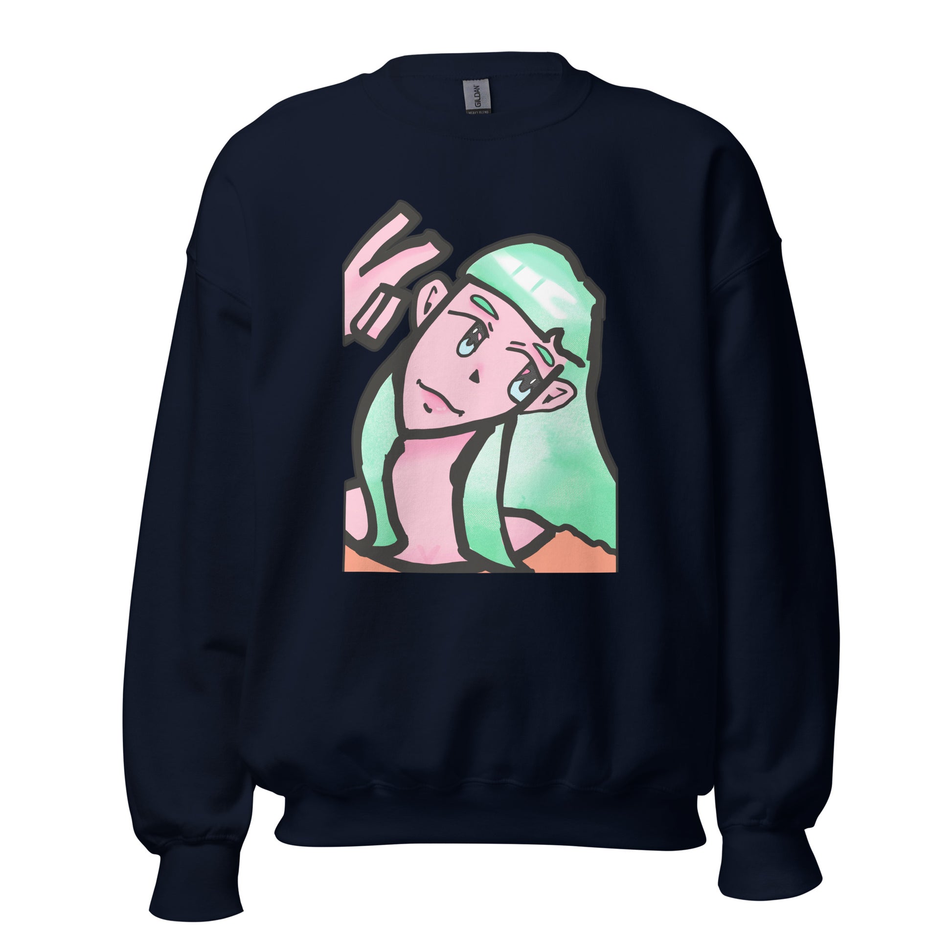 Bella Sweatshirt-sweatshirt-Navy-S-mysticalcherry