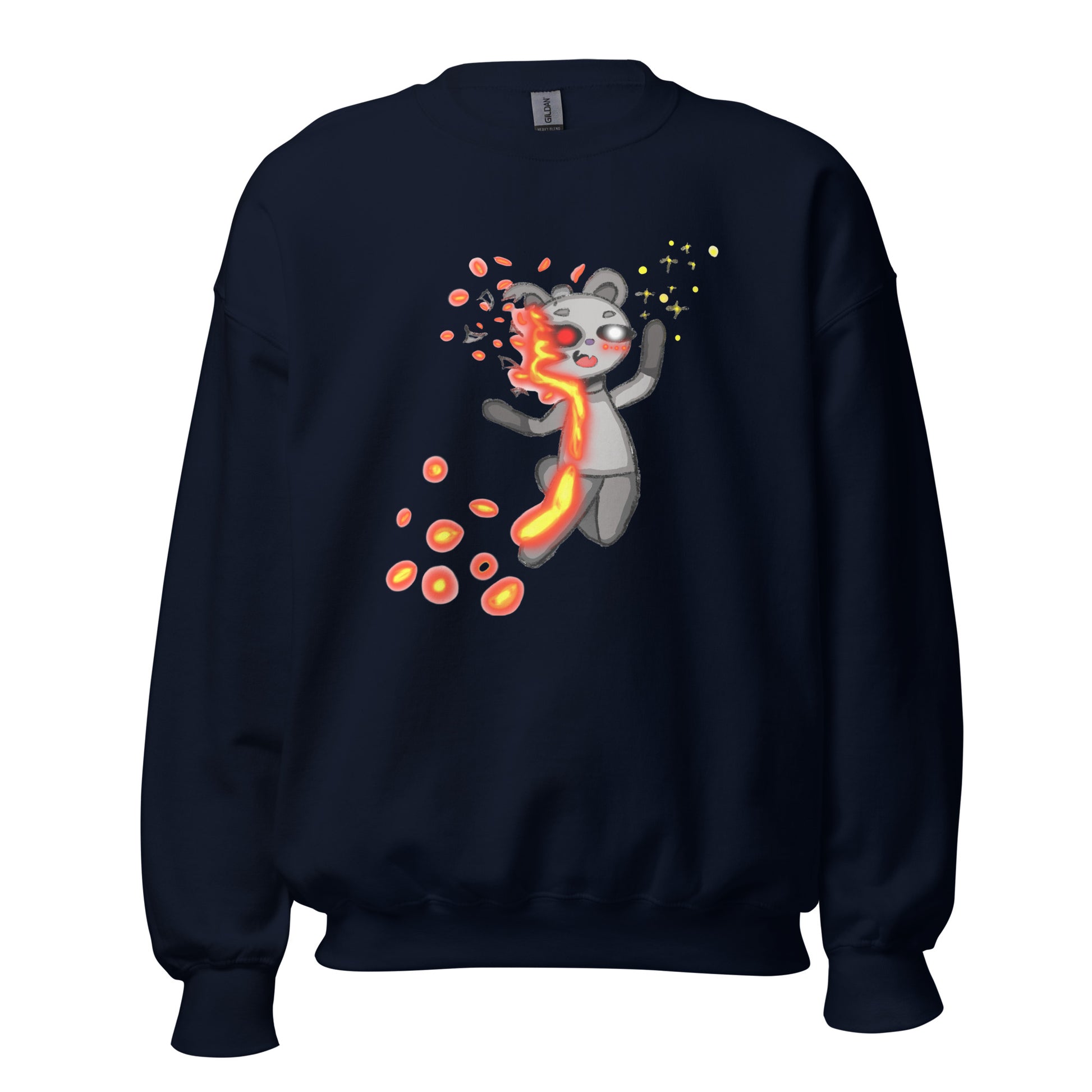 LavaBear Sweatshirt-sweatshirt-Navy-S-mysticalcherry