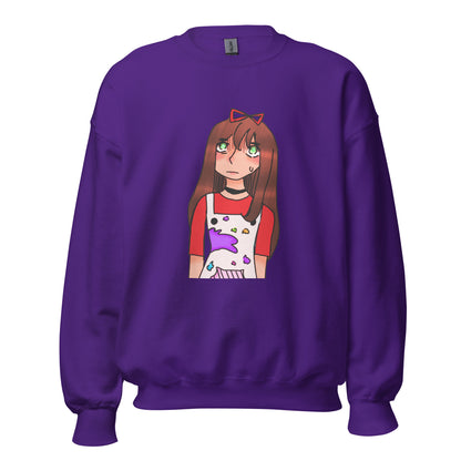 I'm The Painter Sweatshirt-sweatshirt-Purple-S-mysticalcherry