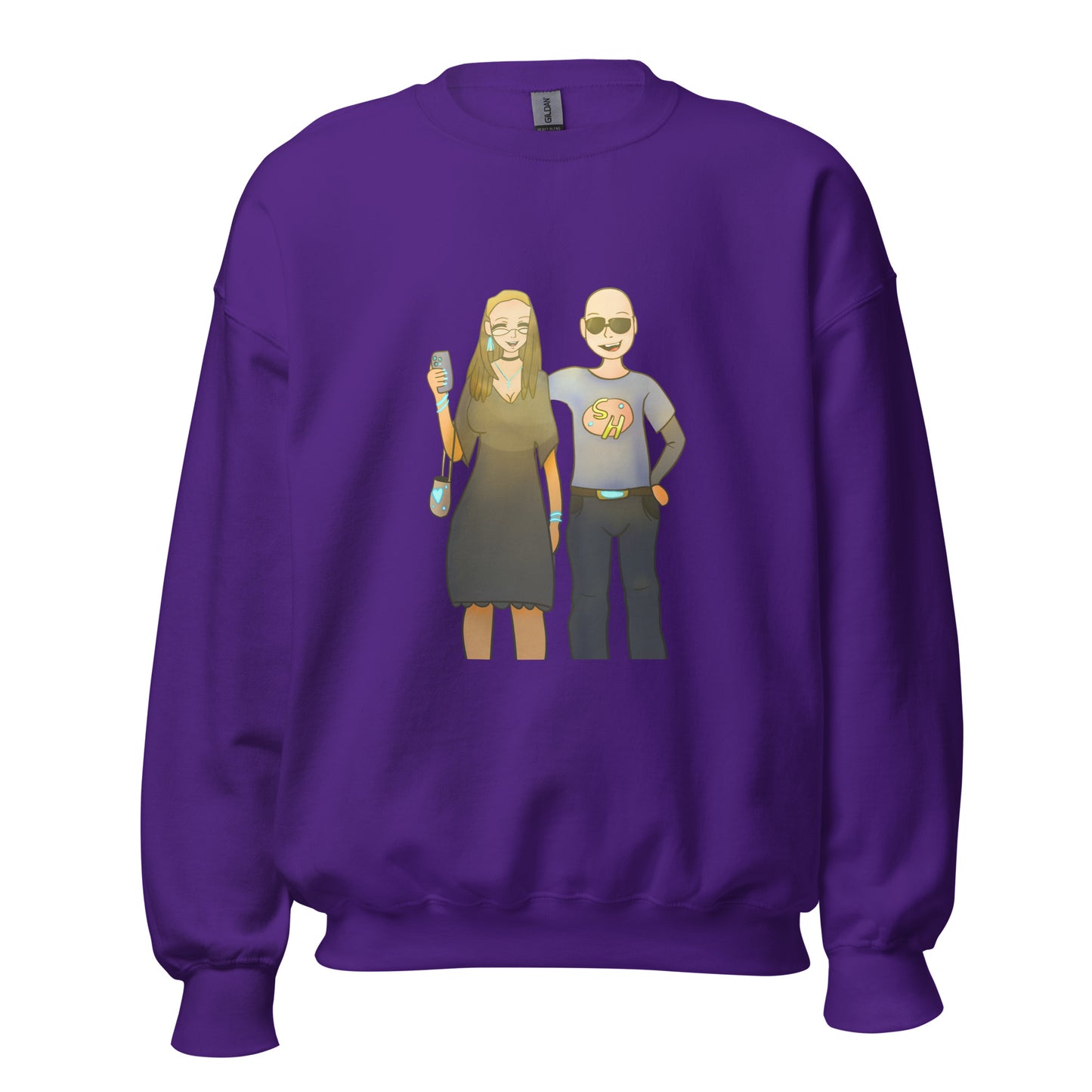 Aunt and Uncle Sweatshirt-sweatshirt-Purple-S-mysticalcherry