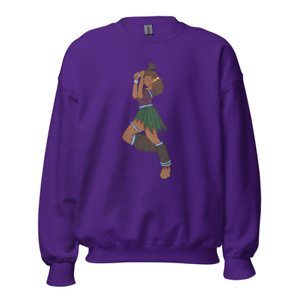 Fiji Warrior Sweatshirt-sweatshirt-Purple-S-mysticalcherry