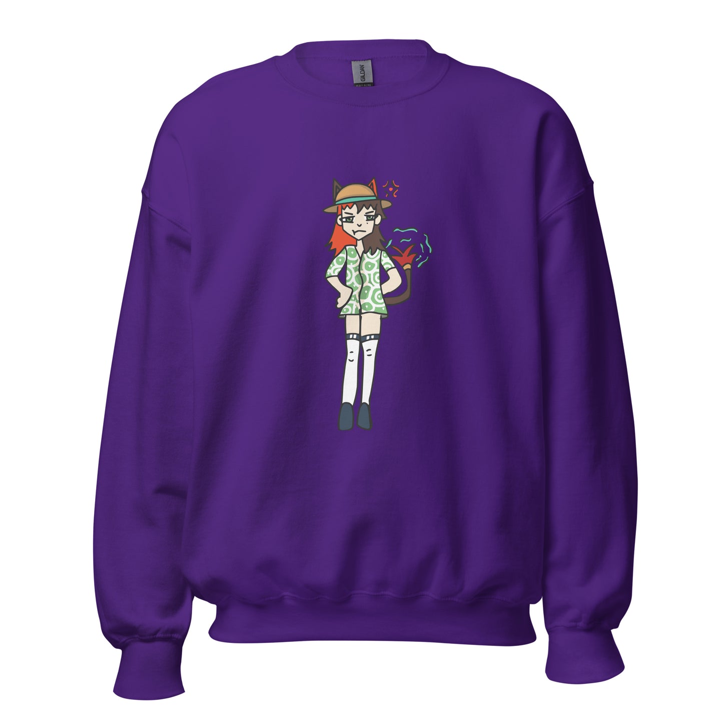 Jenny Fur Sweatshirt-sweatshirt-Purple-S-mysticalcherry