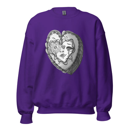 Reminiscent ♥️ Jersey Sweatshirt-sweatshirt-Purple-S-mysticalcherry