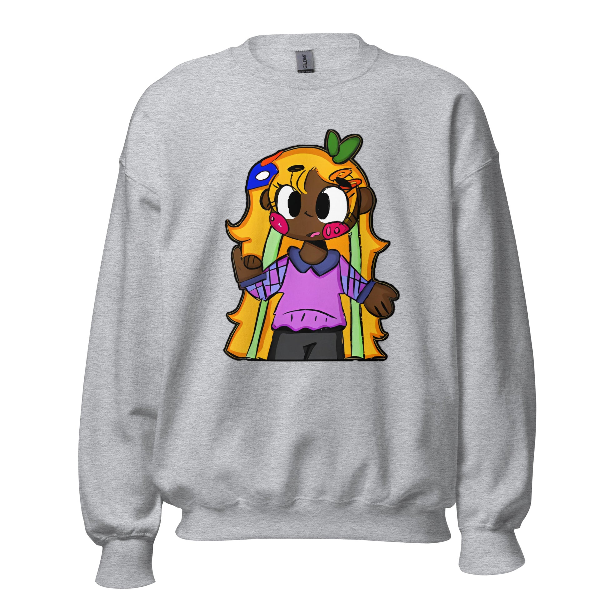 Chiisana Remon Character Sweatshirt-sweatshirt-mysticalcherry