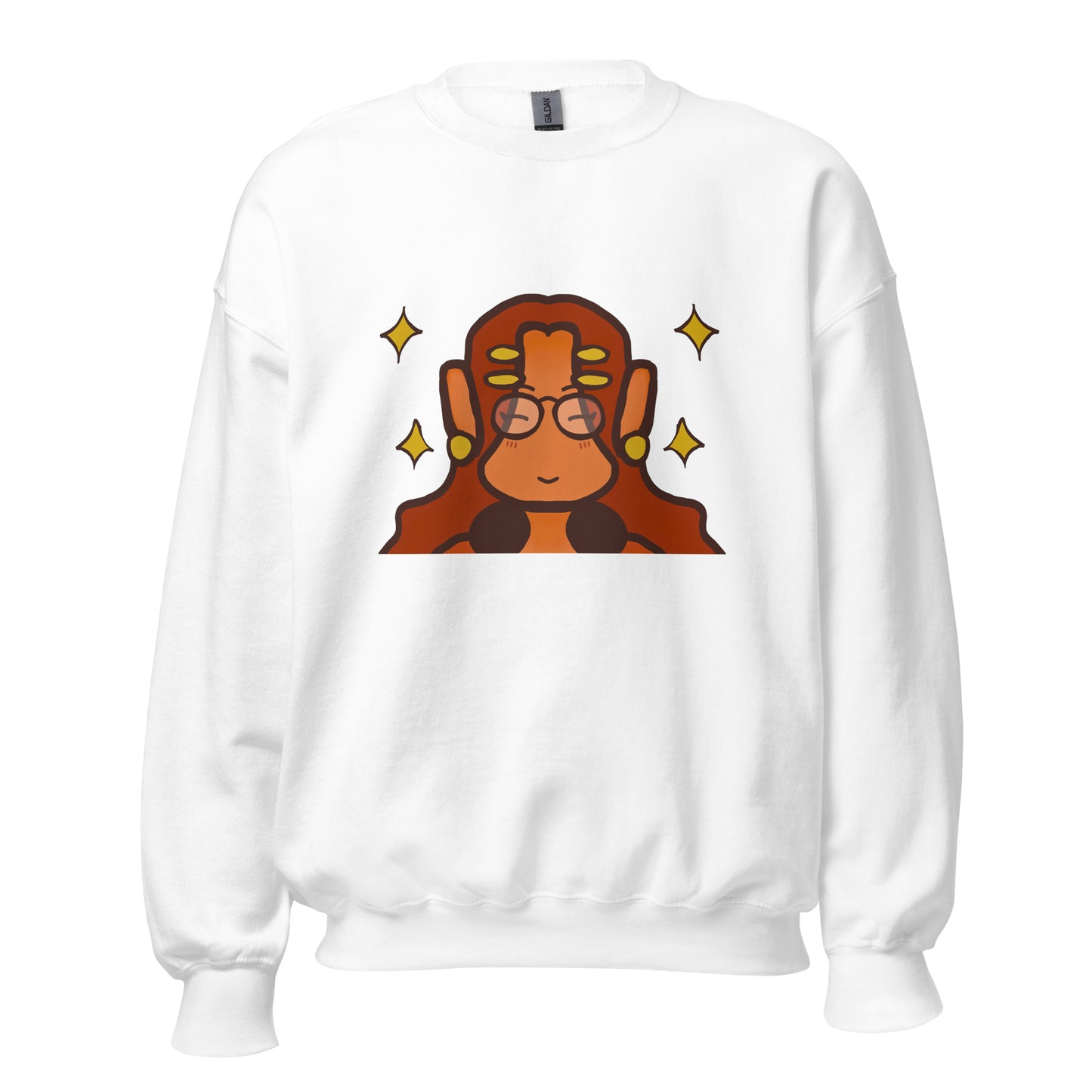 Chill And Cute Sweatshirt-sweatshirt-White-S-mysticalcherry