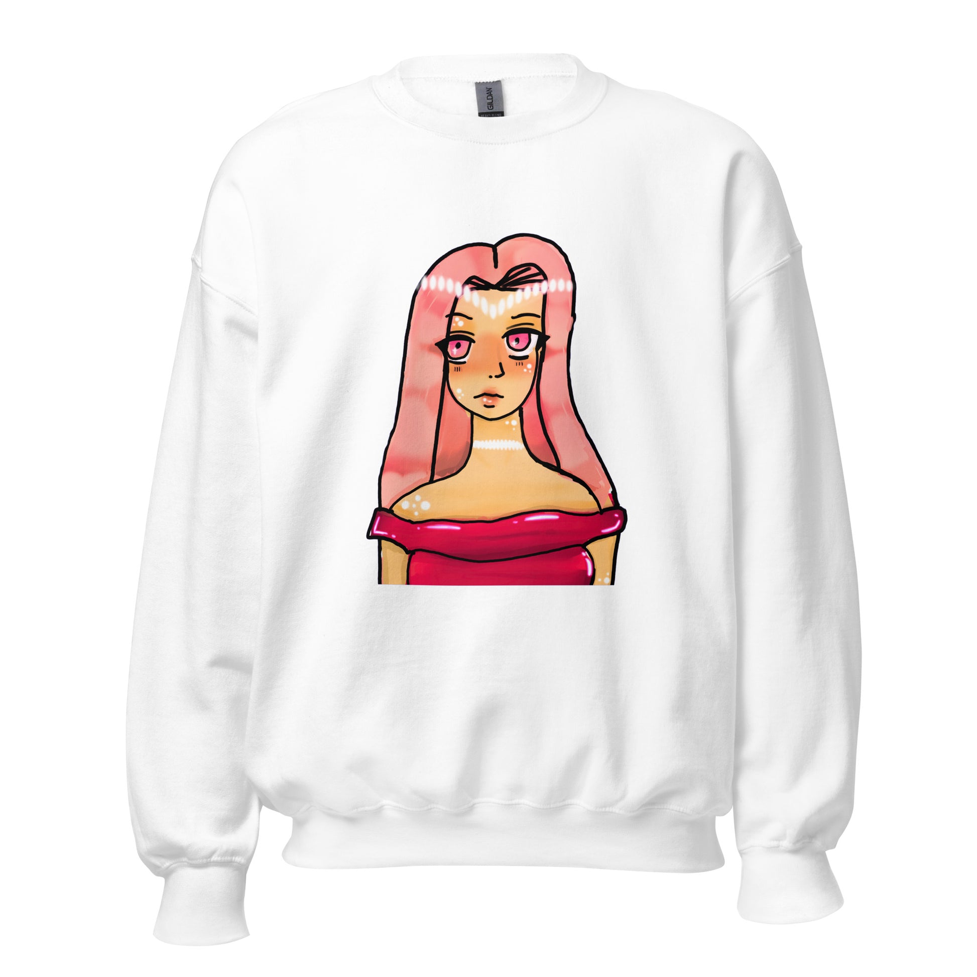 Shimmer Sweatshirt-sweatshirt-White-S-mysticalcherry